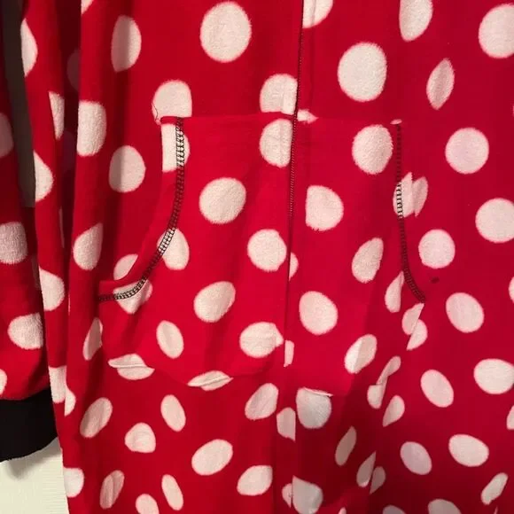 Disney Minnie Onesie Footed Pajamas - Picture 3 of 12